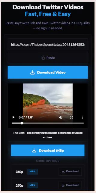 Tweetdown gallery image