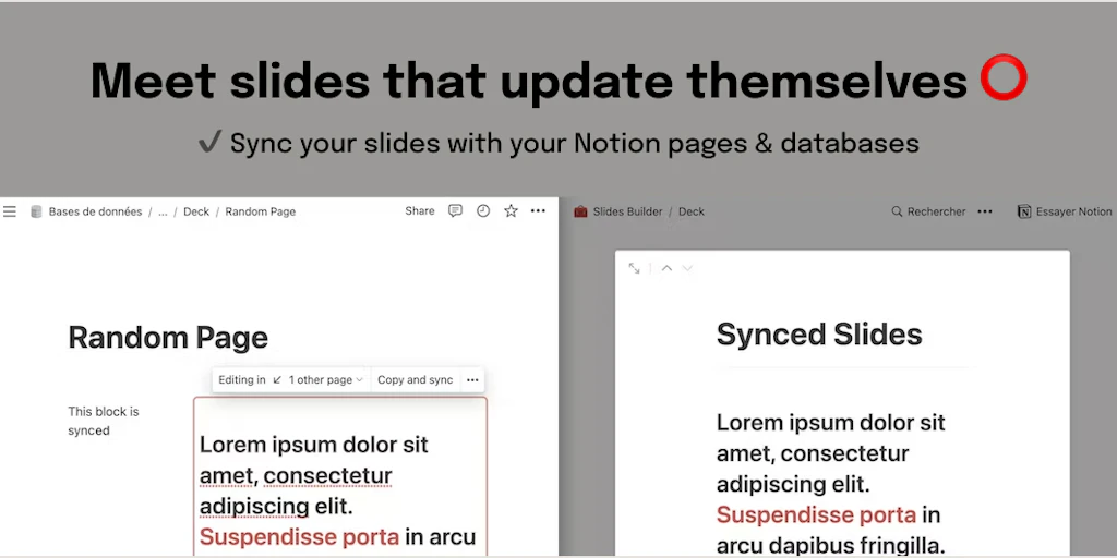 Slides Builder for Notion: Always up-to-date slides, 100% in Notion ...