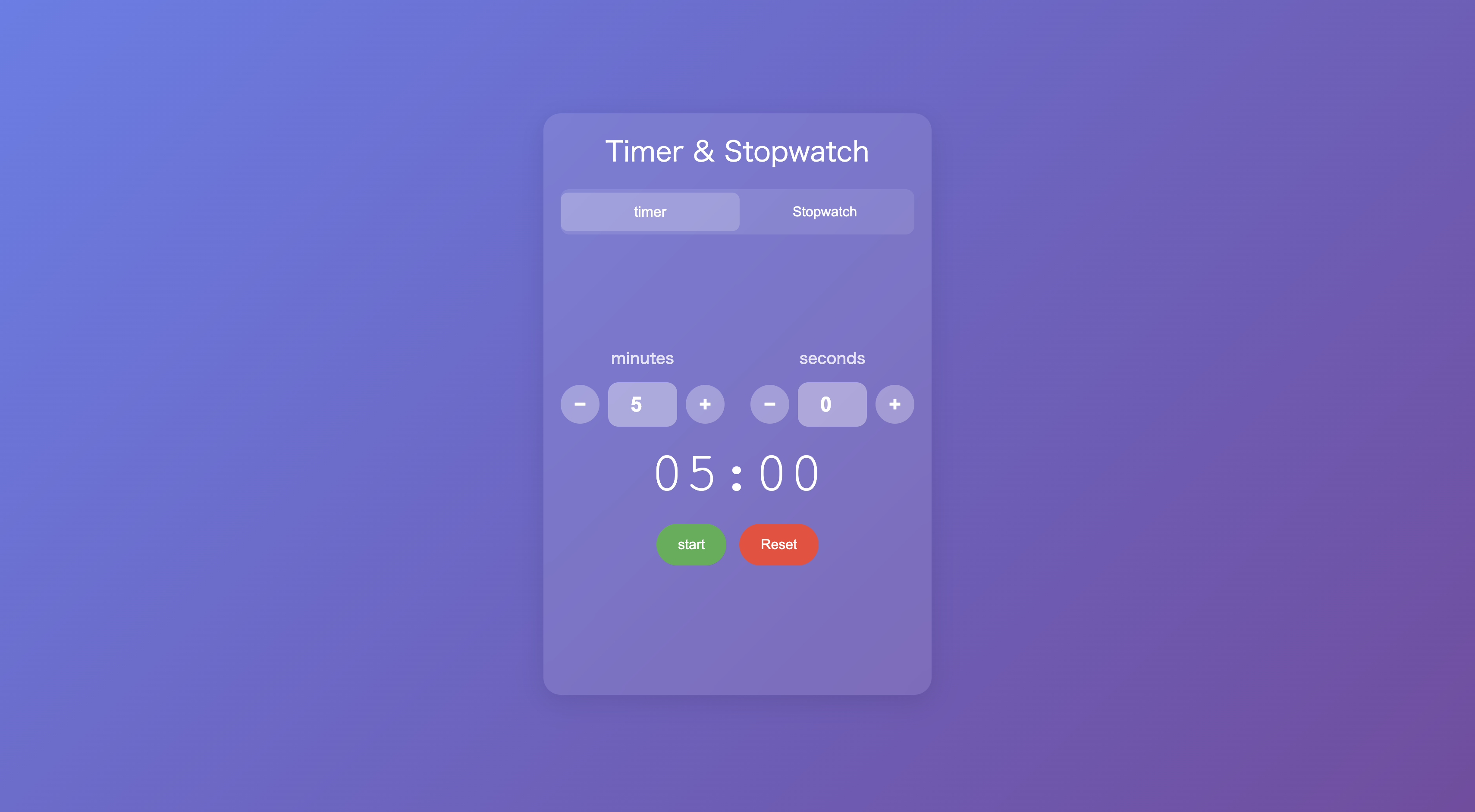 Simple Timer & Stopwatch gallery image