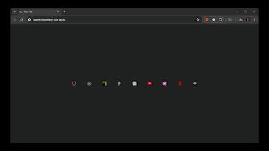Ultra Minimal New Tab gallery image