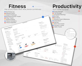 Life OS Notion Template gallery image