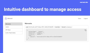 Warrant gallery image