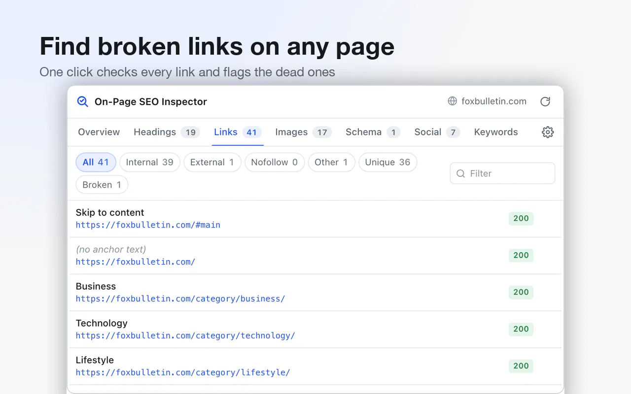 On-Page SEO Inspector gallery image