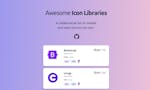 Awesome Icon Libraries image