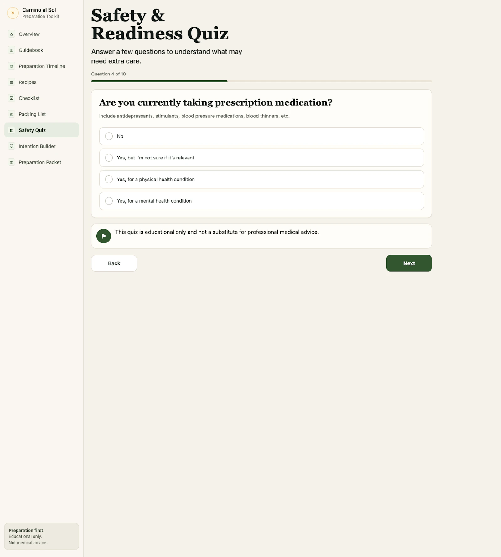 Ayahuasca Preparation Toolkit screenshot 2