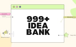999+ Idea Bank media 1