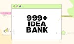 999+ Idea Bank image