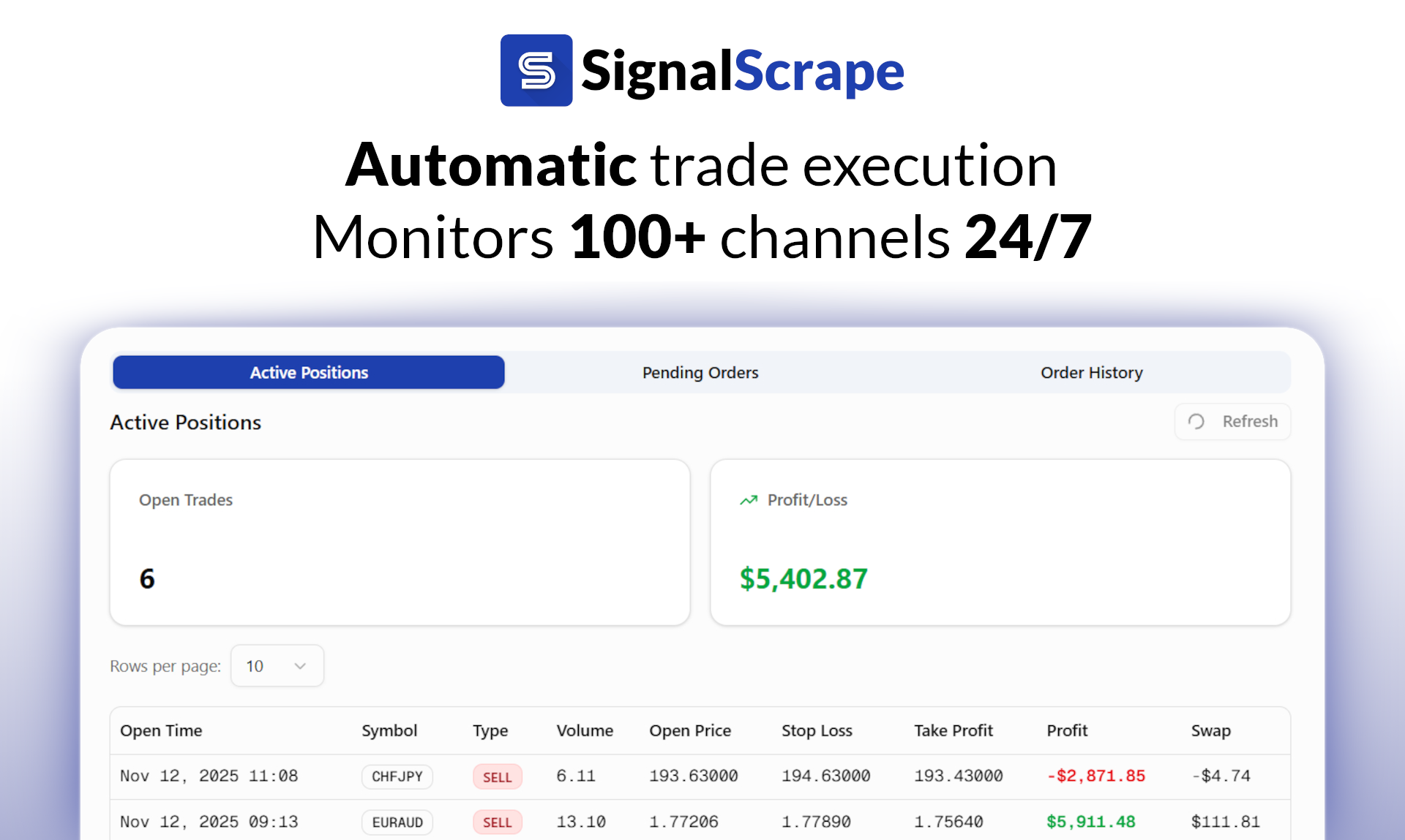 SignalScrape - Screenshot 3 preview