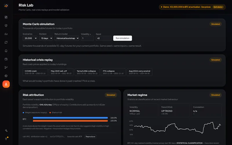 CryptoRisk Studio screenshot 9