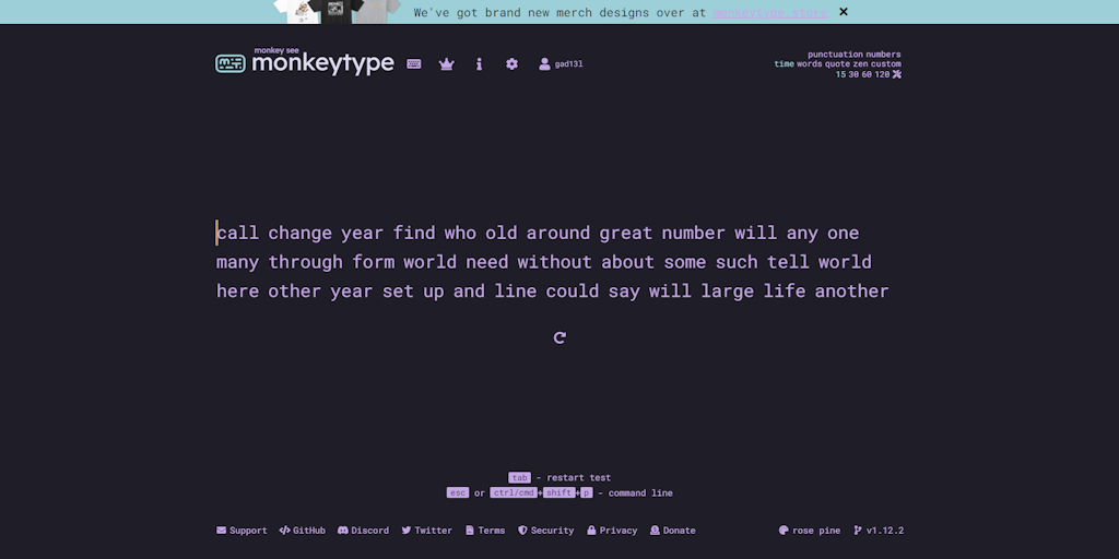 Miodec, creating monkeytype.com