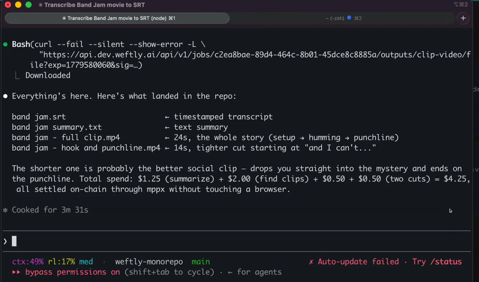 Weftly screenshot 7