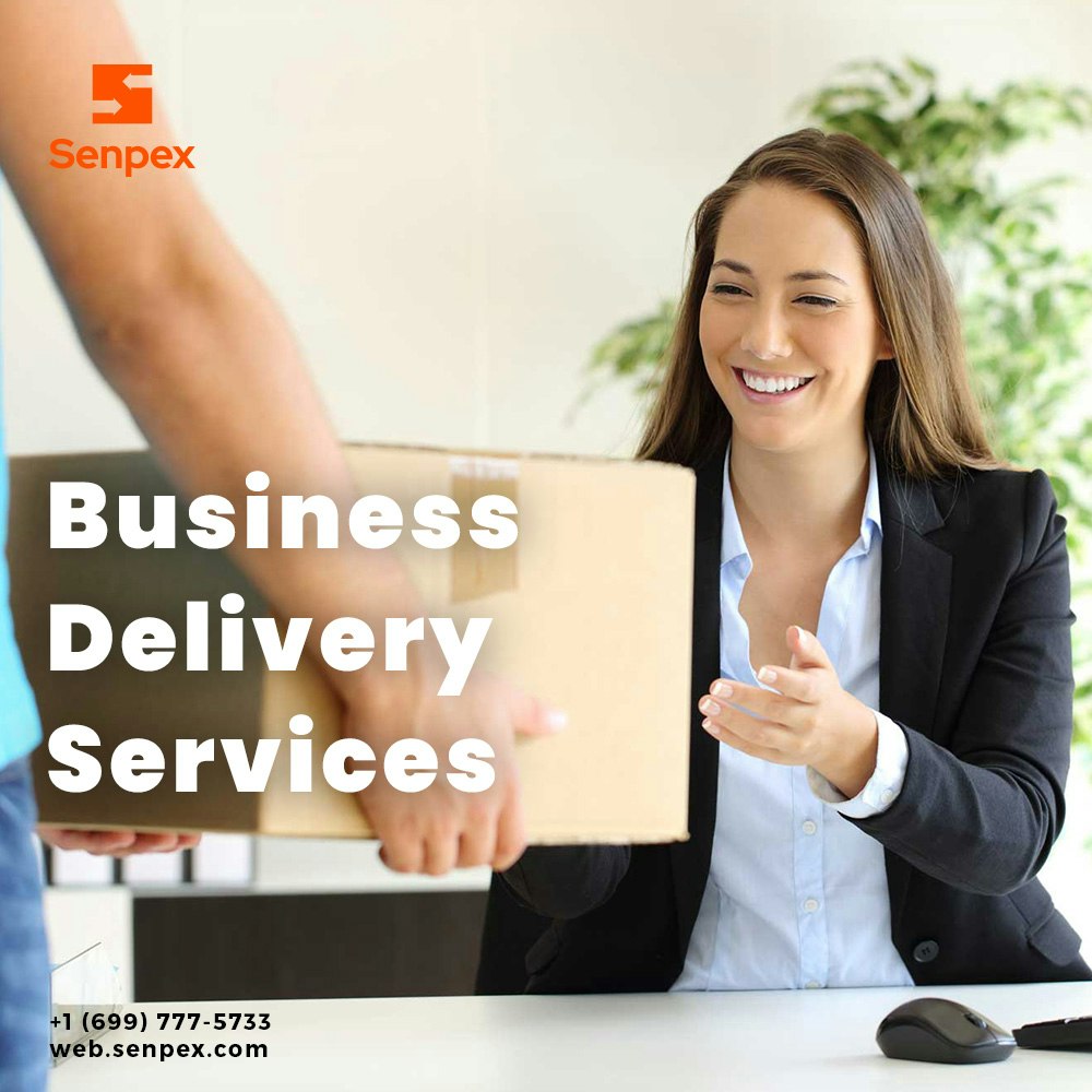 Delivery service courier