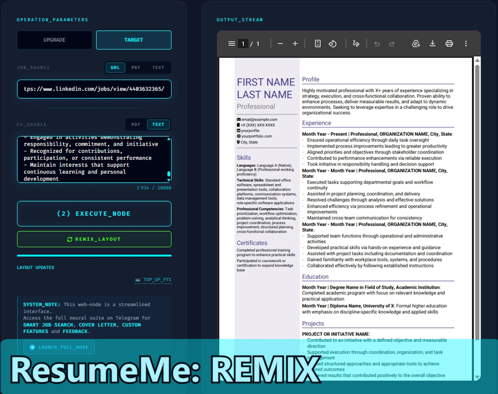ResumeMe screenshot 4