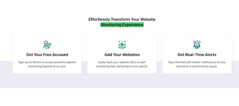 Moniro - FREE Website Monitoring gallery image
