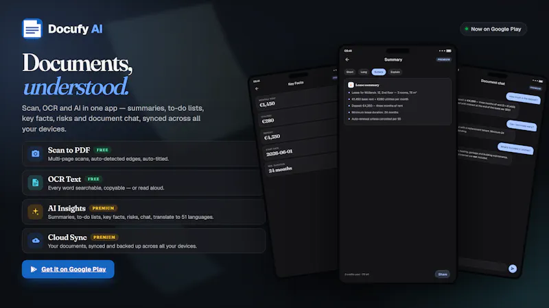 Docufy AI screenshot 2