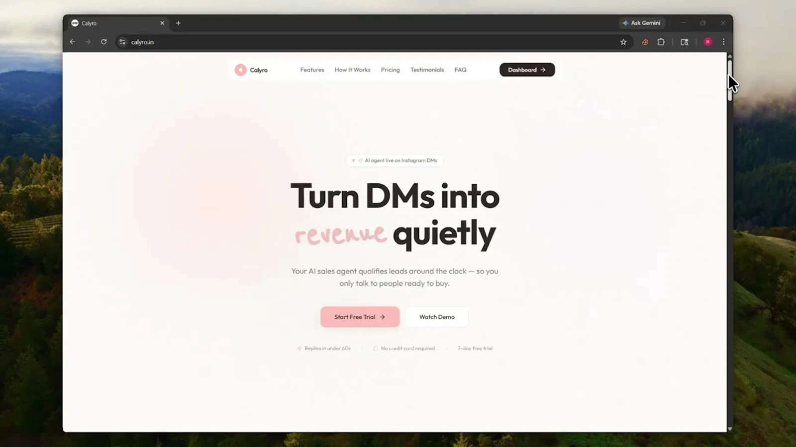 Calyro screenshot 1 (video preview)