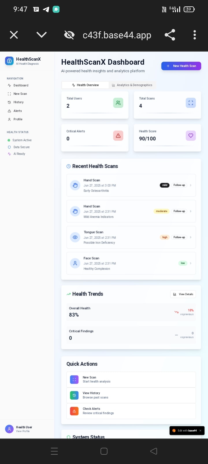HealthScanx media 2