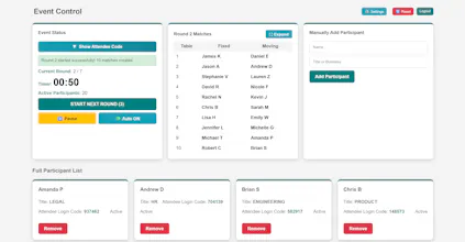 FastRounds β Speed Networking App gallery image