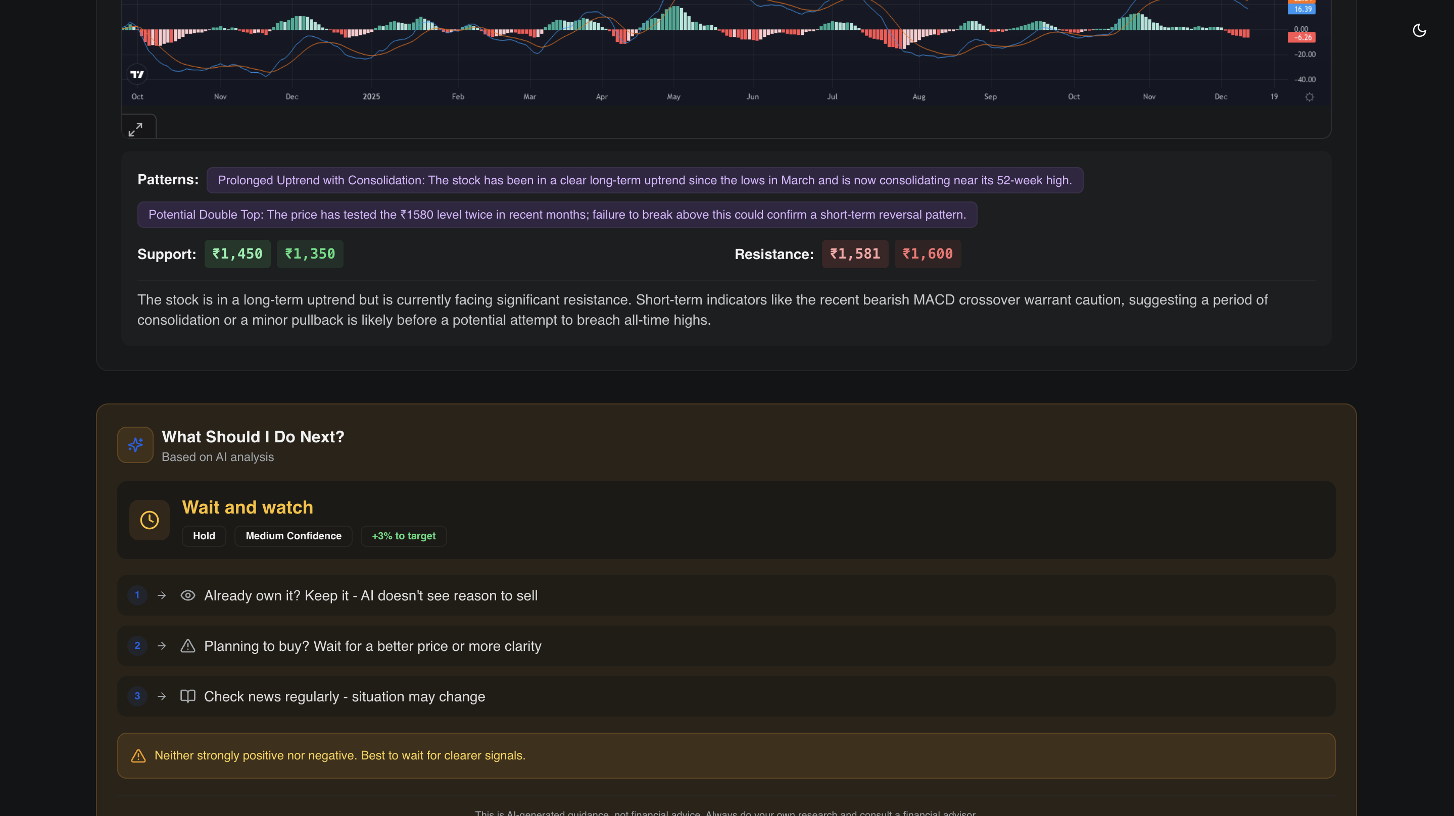Equity Muni™ by Trading Baniya - Screenshot 2 showing product features and functionality