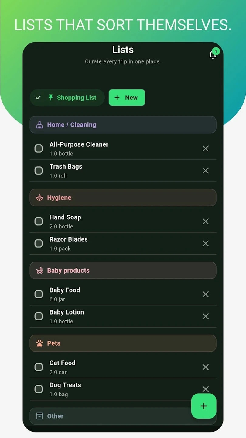 GetIt! Smart List: Scan & Shop - Screenshot 5 showing product features and functionality