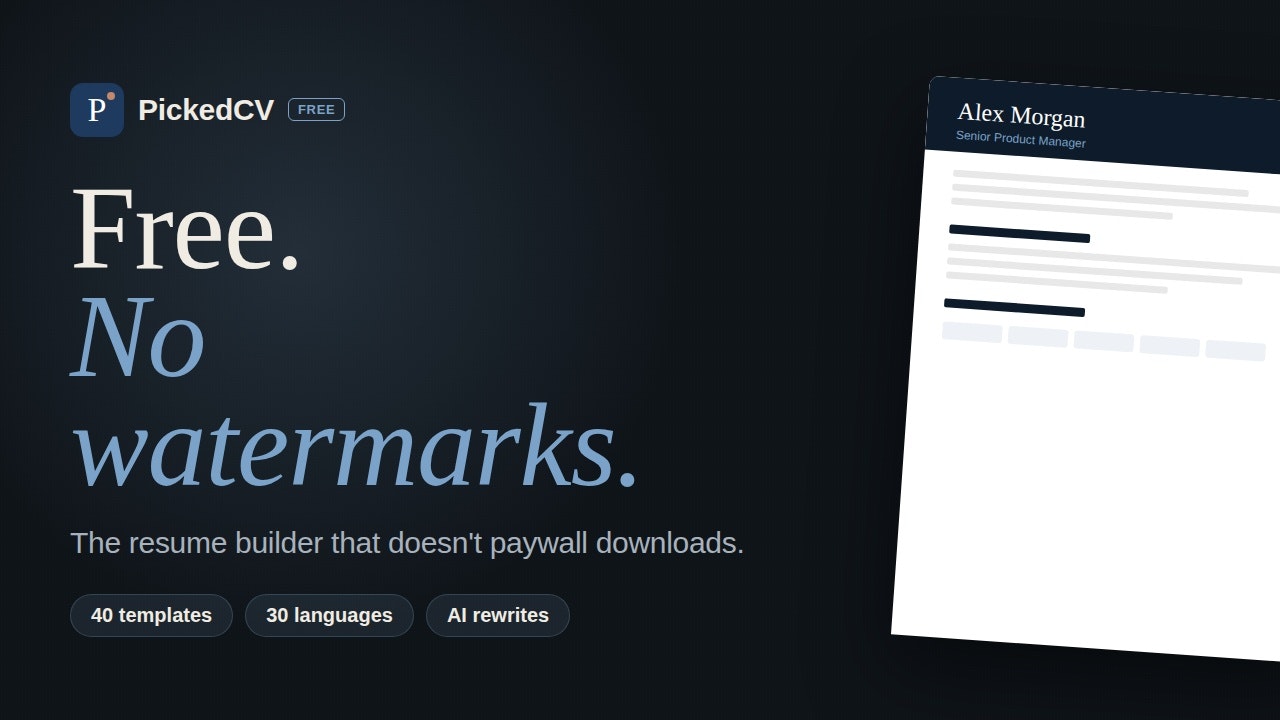 PickedCV gallery image