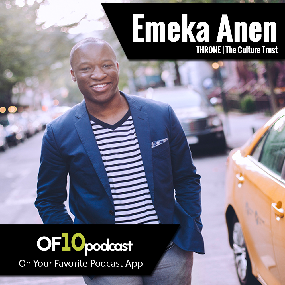 of10podcast with Emeka Anen, founder of THRONE gallery image