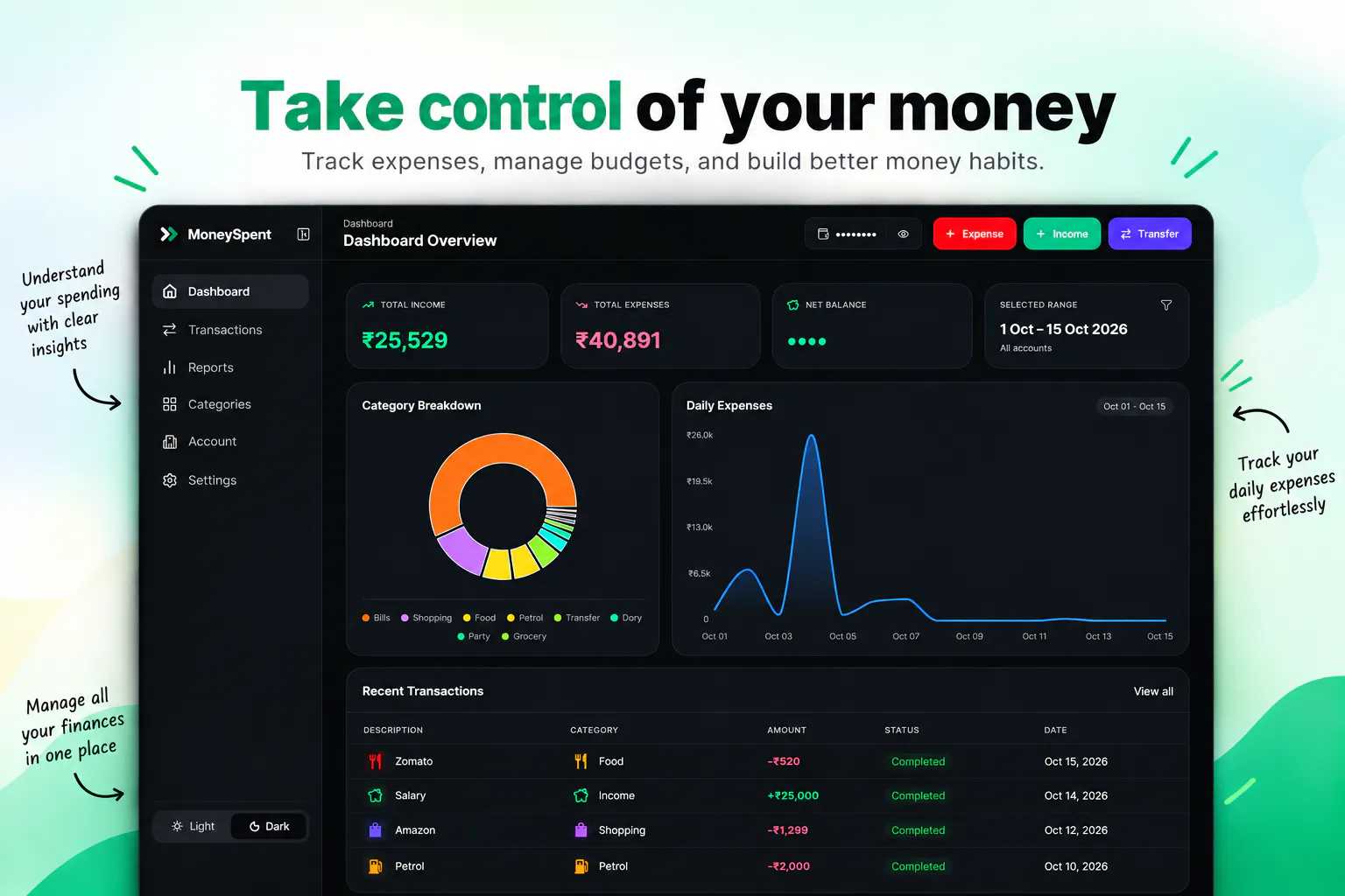 MoneySpent gallery image