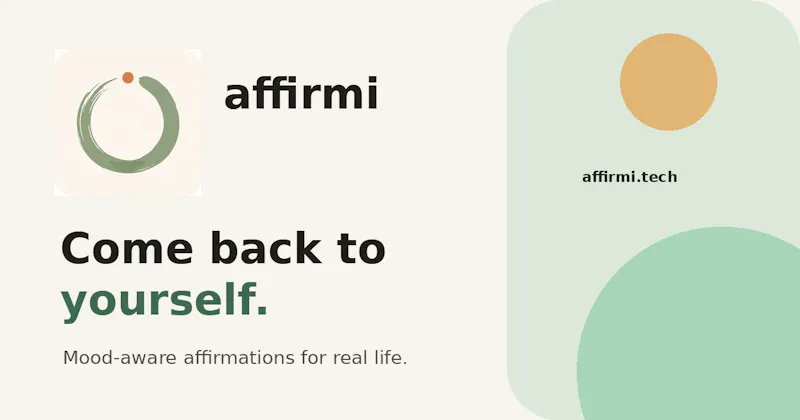Affirmi screenshot 2