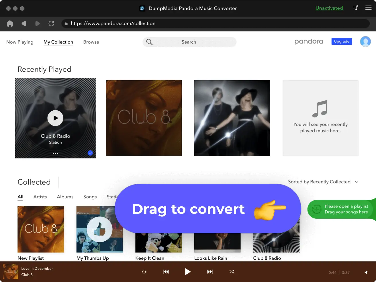 Média Convertisseur musical de lampedia pandora - Télécharger et convertir n'importe quelle chanson de pandora en mp3 1