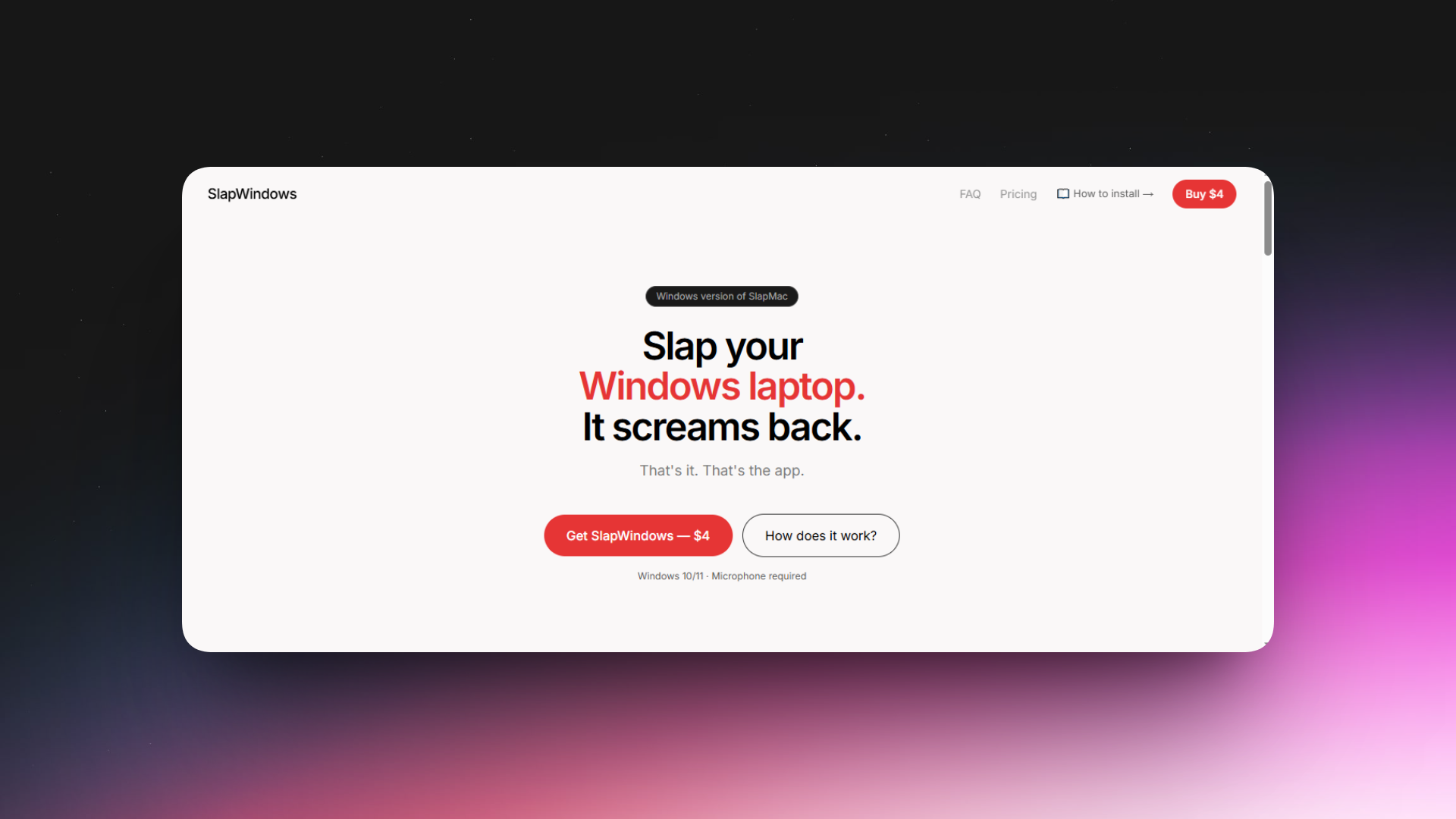 SlapWindows gallery image