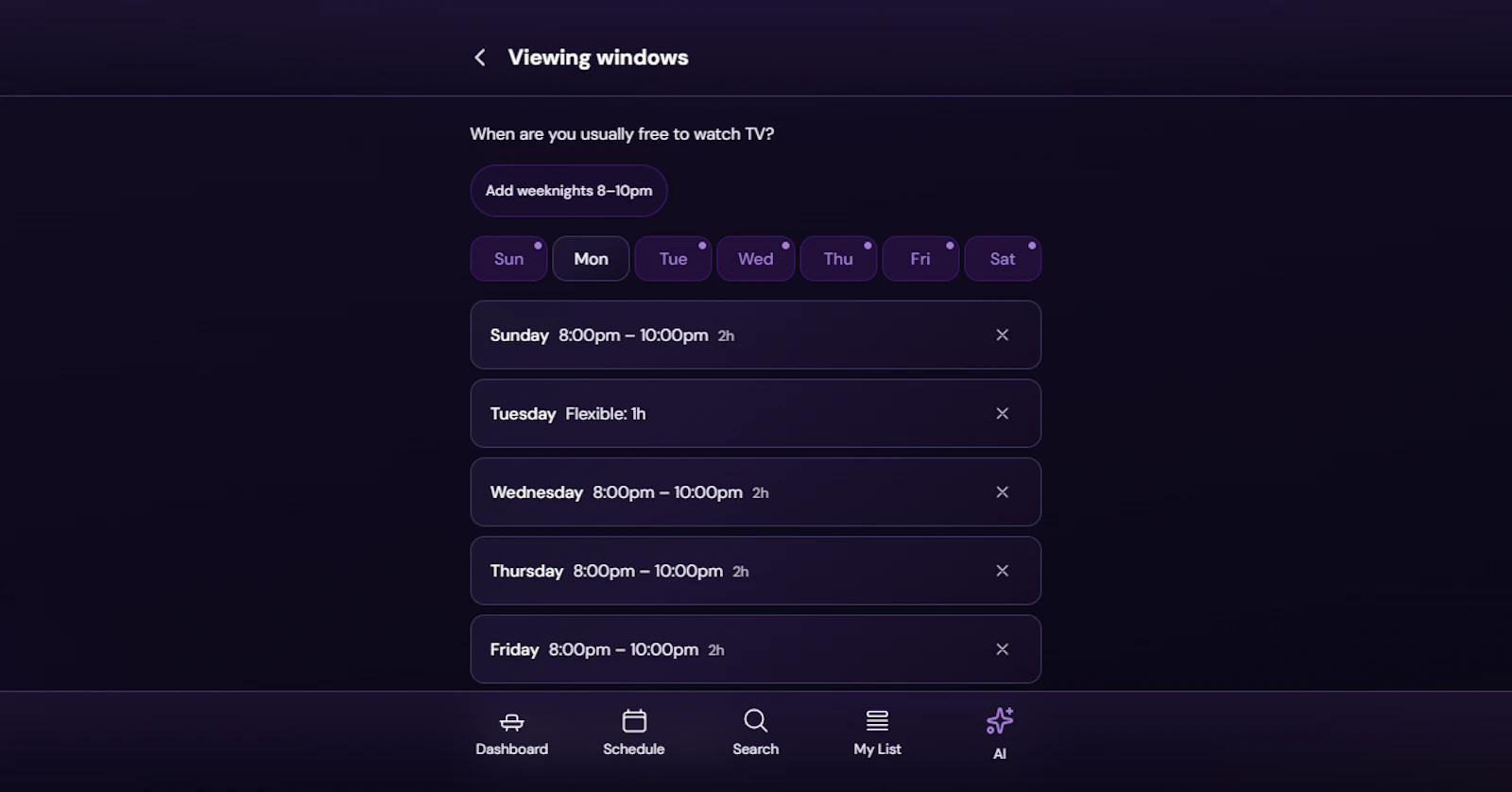 CouchTime screenshot 4
