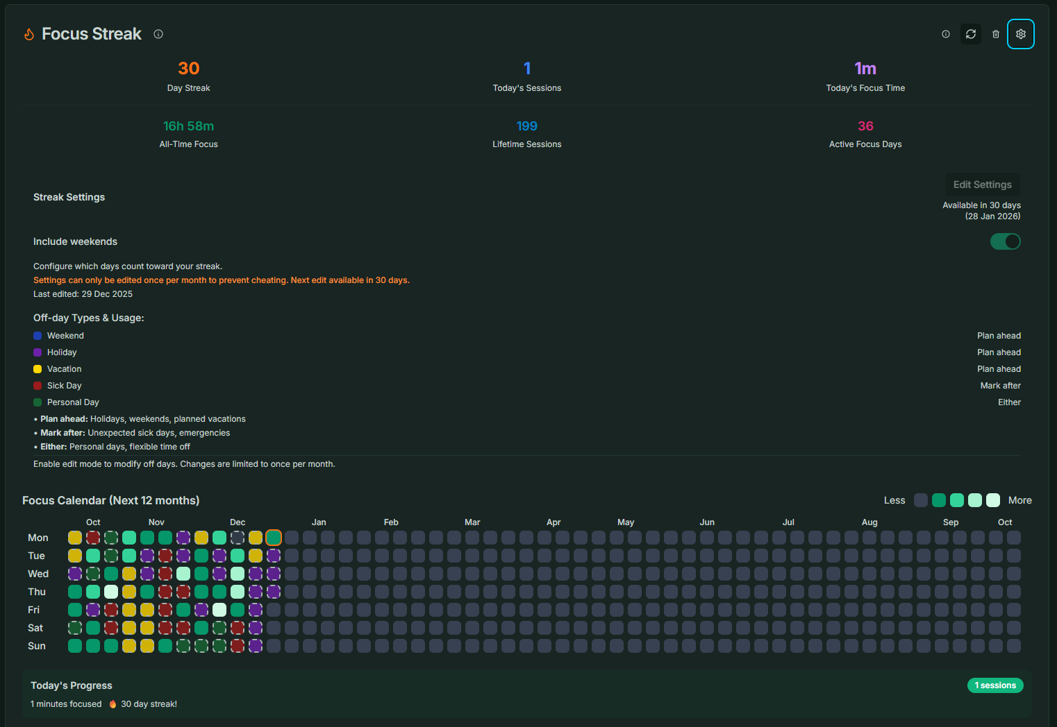 OneScreen Focus - Screenshot 3 showing product features and functionality