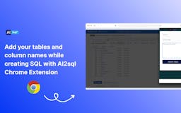 AI2sql Chrome Extension media 2