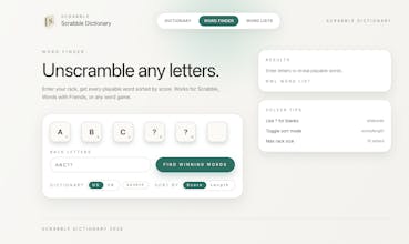 Scrabble Dictionary gallery image