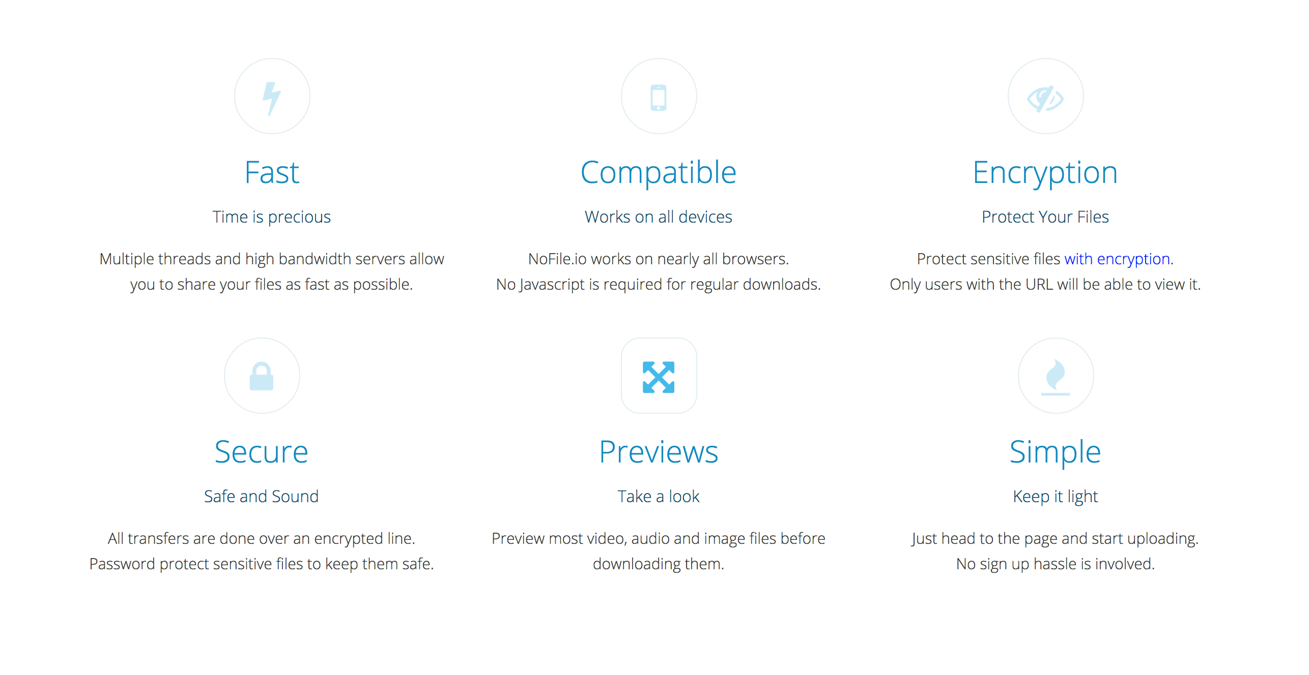 NoFile.io A simple file storage site with lots of perks Product Hunt