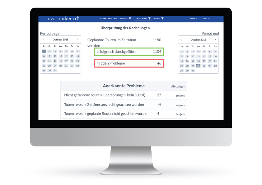 Evertracker – Control Tower gallery image