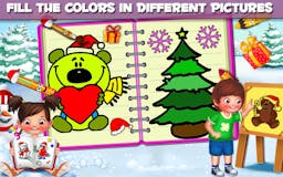 Kids Coloring Book For Christmas media 3