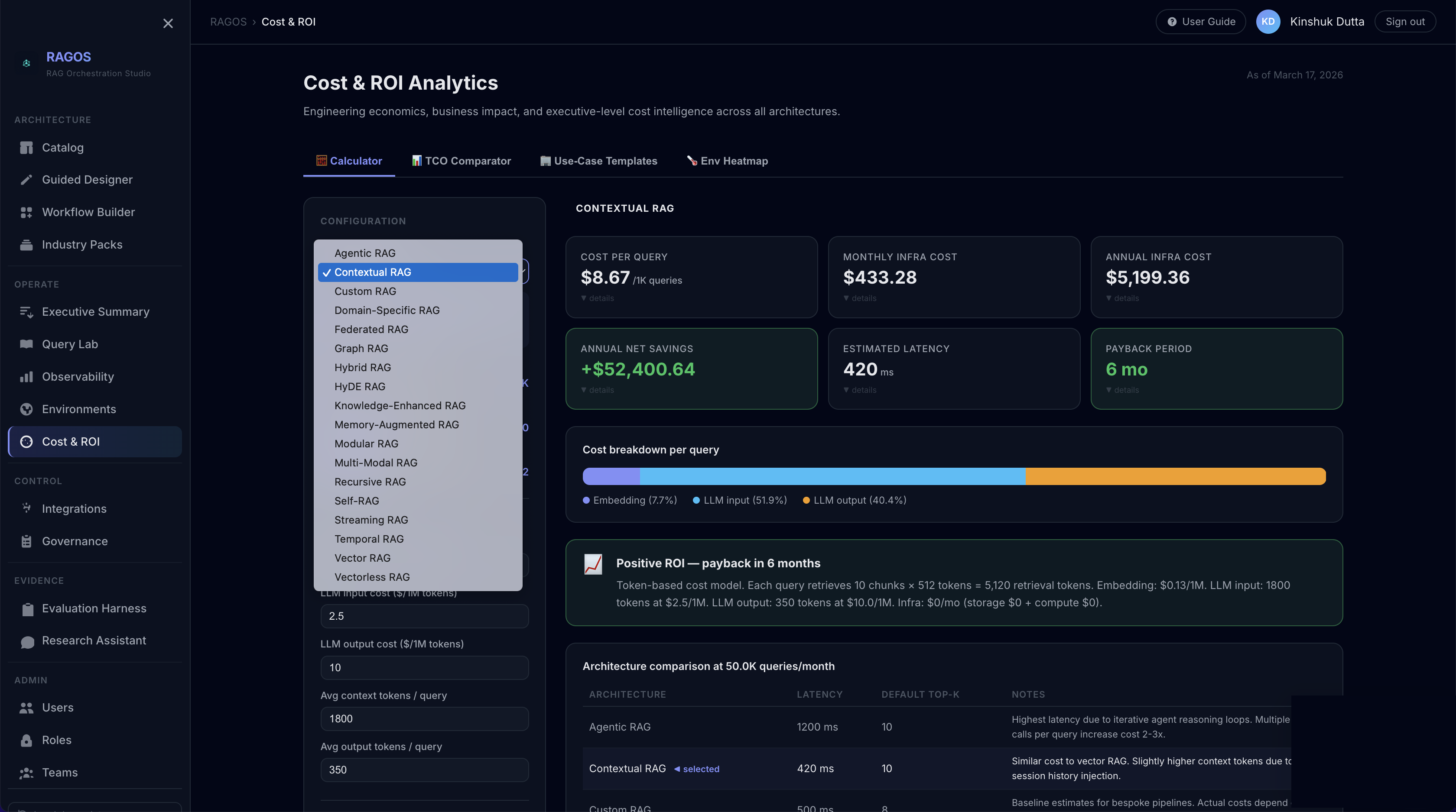 RAG Orchestration Studio gallery image