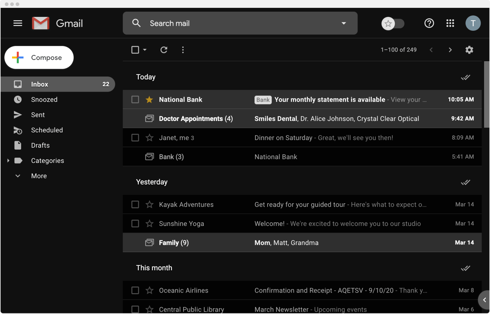 Bringing Google Inbox bundles to Gmail gallery image