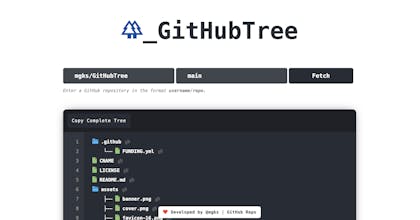 GitHubTree gallery image