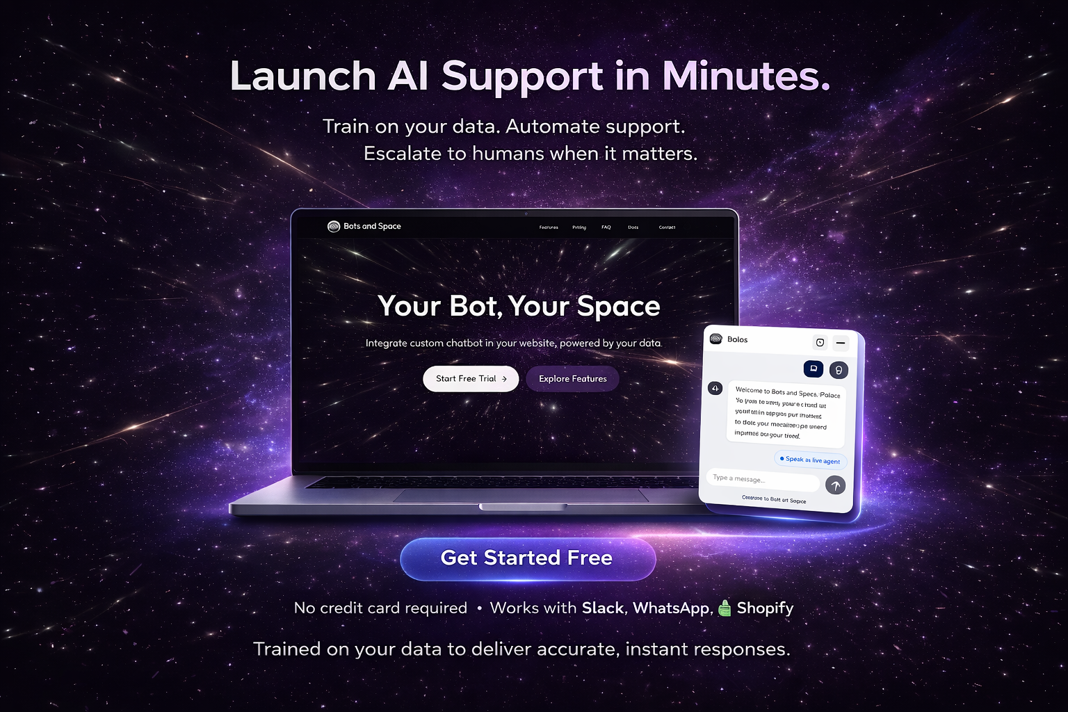 Bots and Space gallery image