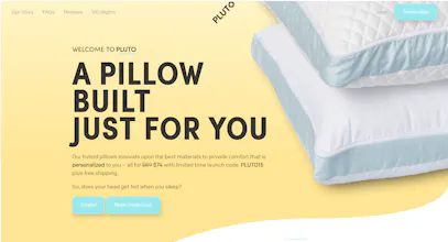 Pluto Pillow gallery image