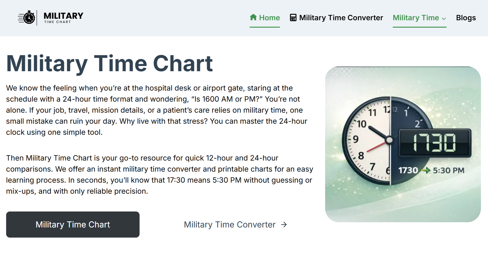 Military Chart - Main product screenshot demonstrating key features and user interface