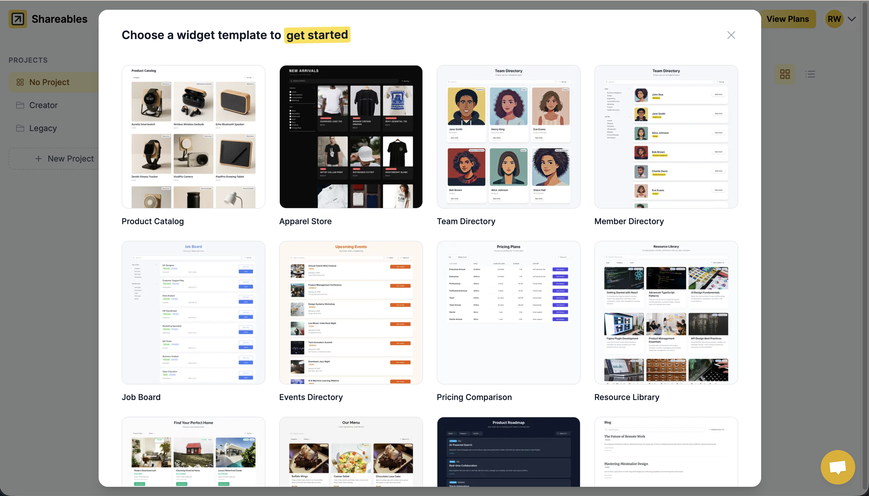Turn Google Sheets into Website Widgets - Main product screenshot demonstrating key features and user interface