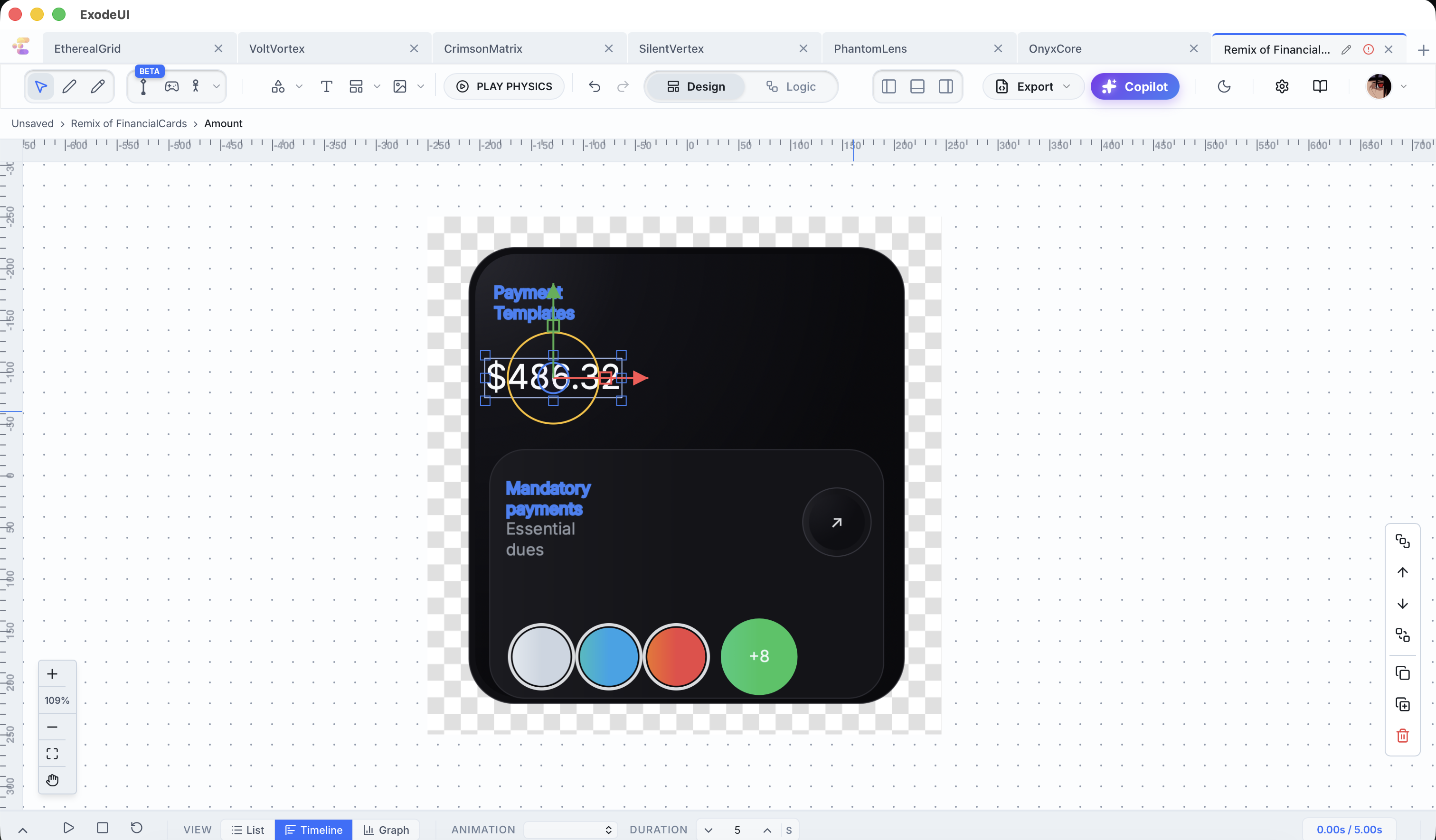 ExodeUI gallery image
