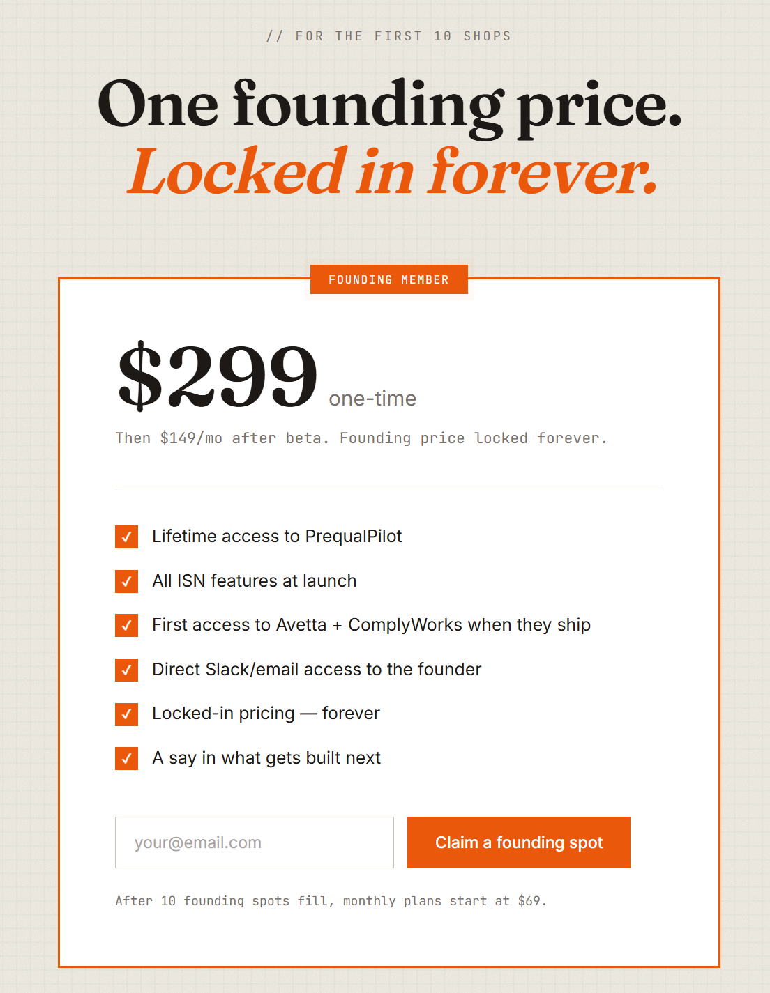 PrequalPilot gallery image