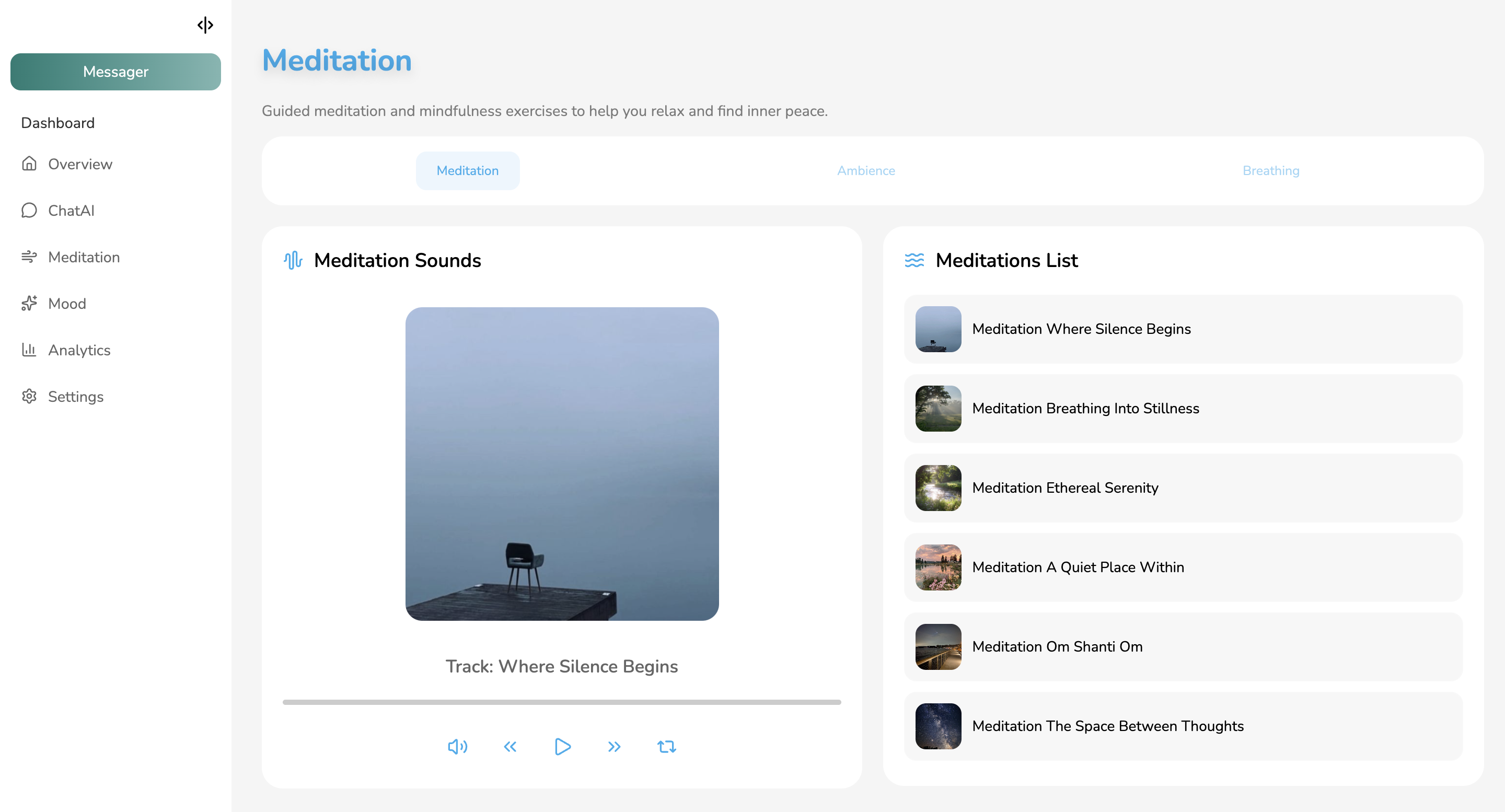 CalmaAI - Screenshot 4 showing product features and functionality