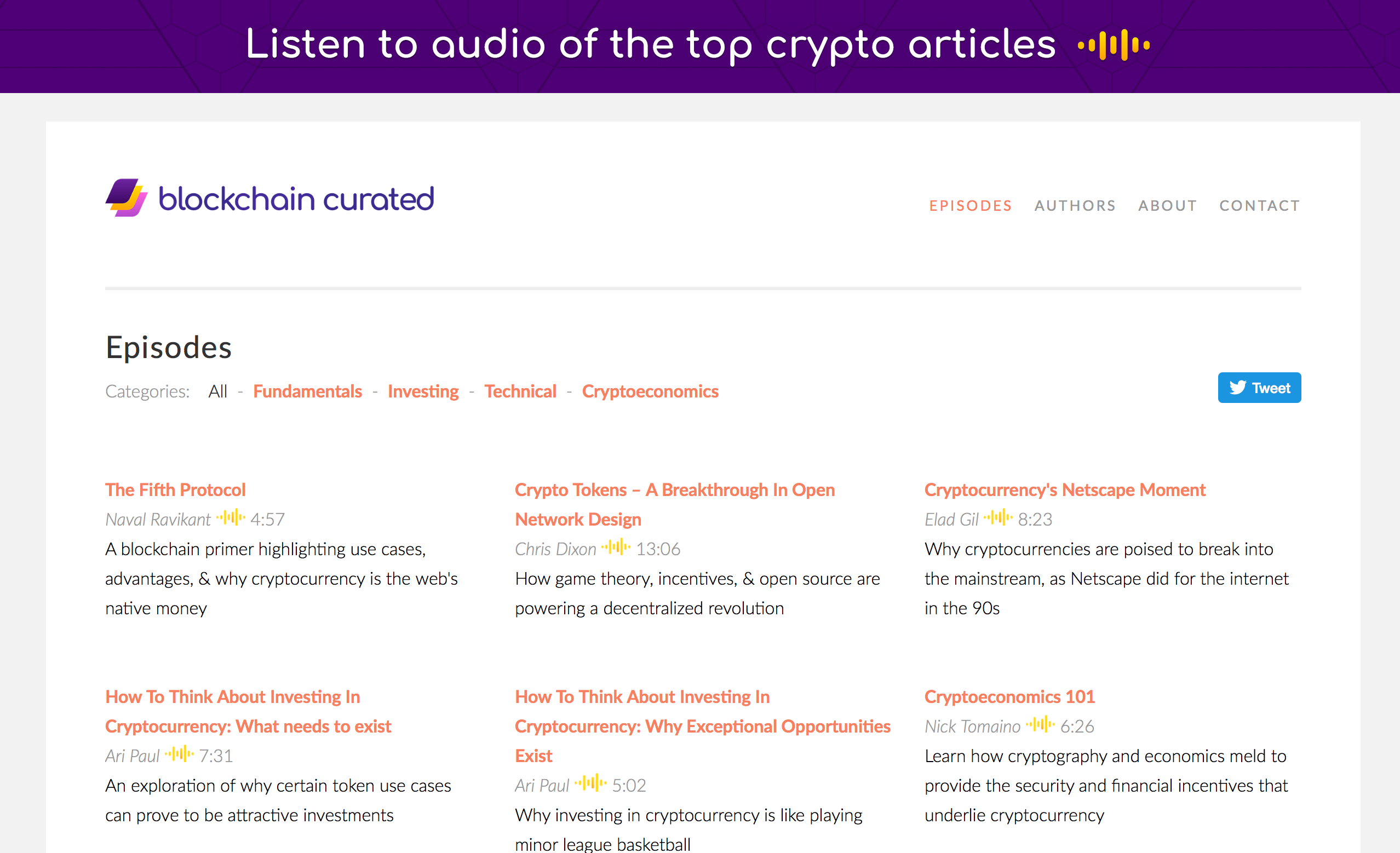 Blockchain Curated Image