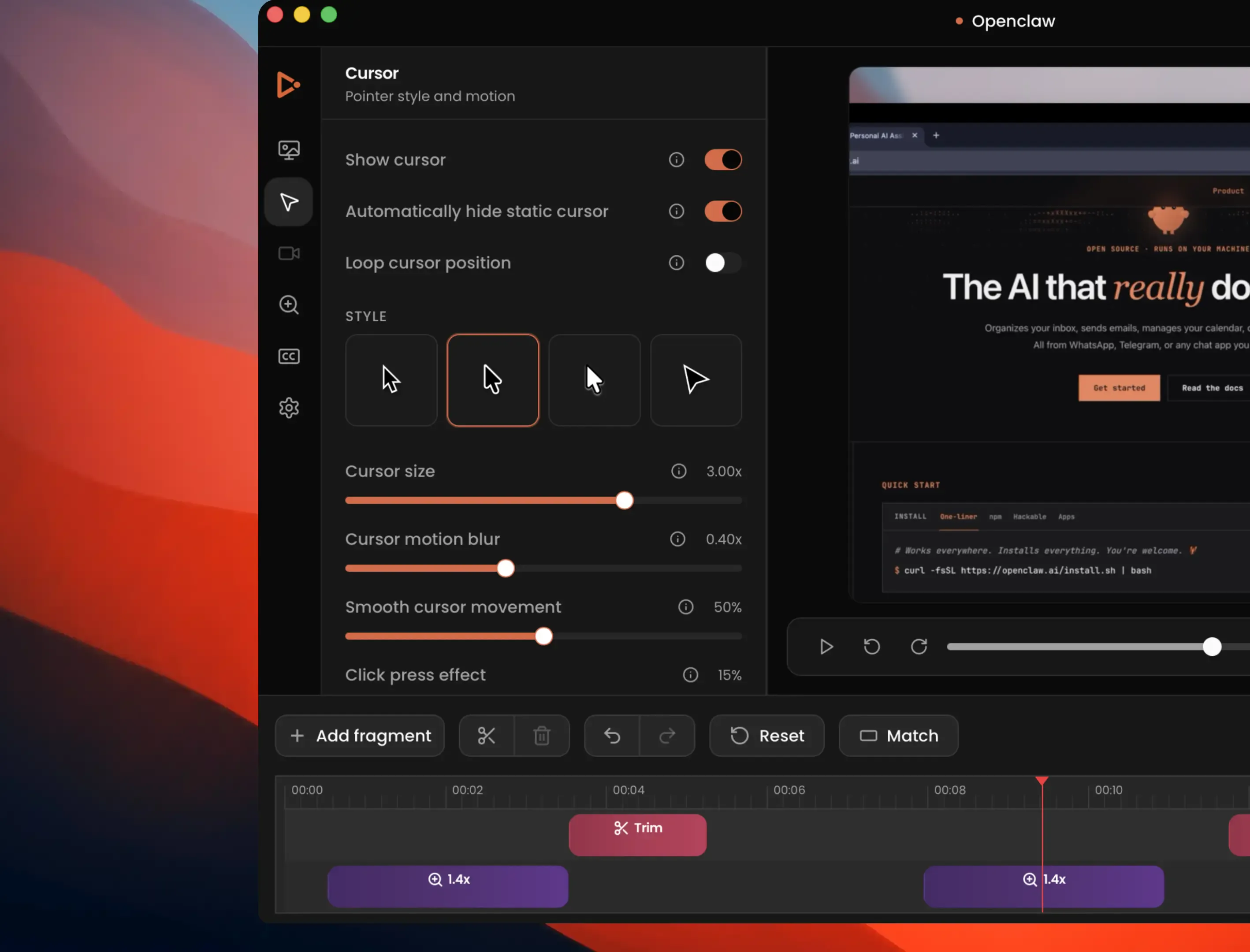 Capptivo screenshot 4