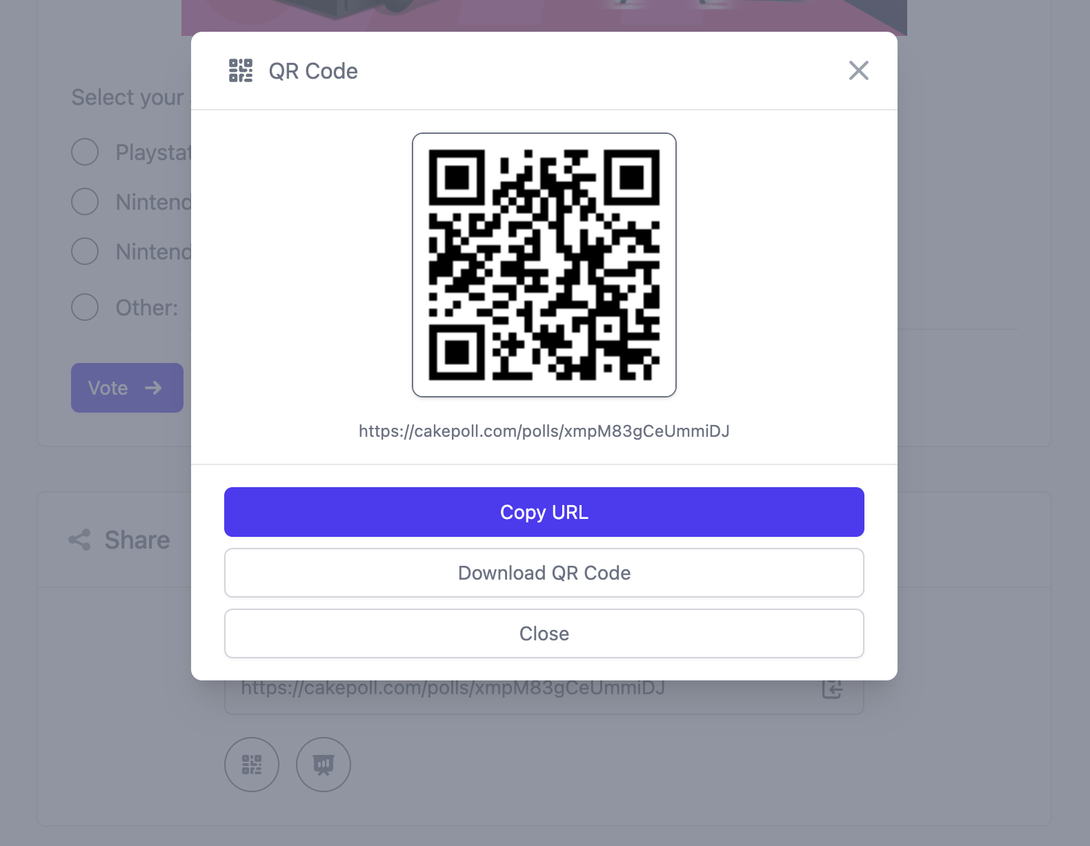 CakePoll gallery image